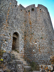 old castle,  Peyrepertuse castle, France