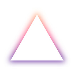 neon shadow triangle background
