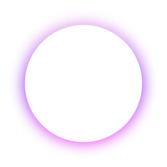 neon shadow round background
