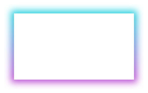 neon shadow rectangle background
