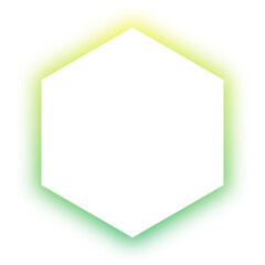 neon shadow hexagon background
