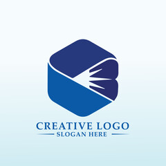 family bank logo letter CB