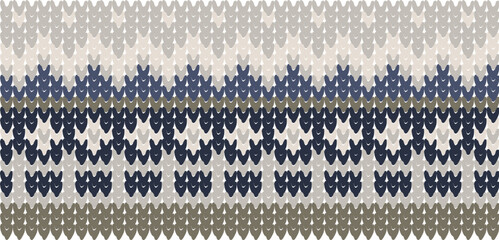 Seamless knitted tricot business background vector. Knit texture geometric vector seamless. Blanket knit tricot fabric print. Fashionable seamless knitted pattern. Cozy textile print design.