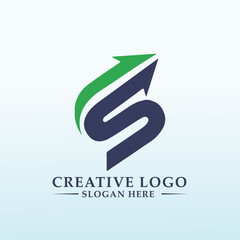empowering great founders letter S logo