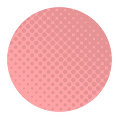 geometric halftone background
