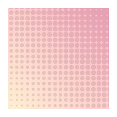 gradient geometric halftone background