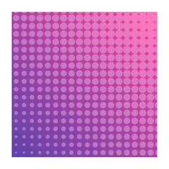 gradient geometric halftone background