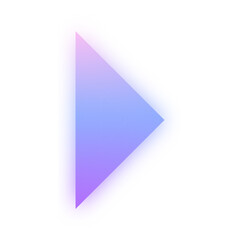 gradient neon arrow shape
