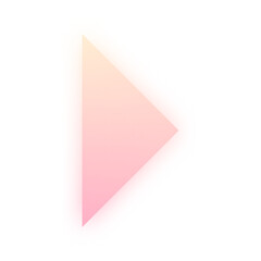 gradient neon arrow shape
