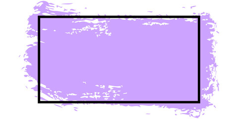 Fototapeta na wymiar gradient rectangle brush stroke frame 