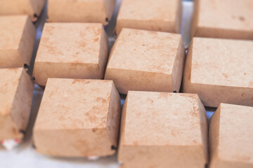 Cardboard food boxes for fast food with french fries and burgers, take out food carton ecological packaging to go, delivery containers with catering dinner meals