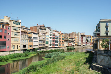 Fototapeta premium Calles de Girona en Cataluña