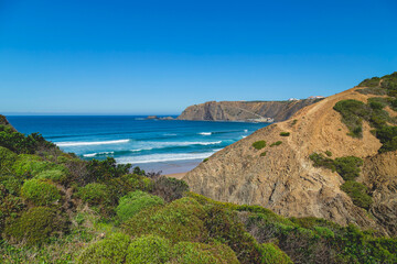 Obraz premium Arrifana beach in Alentejo