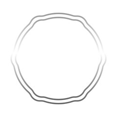 silver abstract frame border
