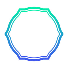 gradient abstract frame border
