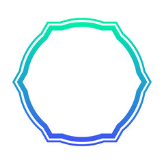 gradient abstract frame border
