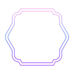 gradient abstract frame border
