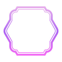 gradient abstract frame border
