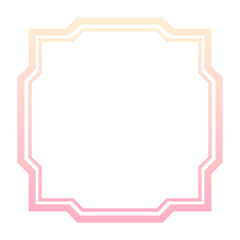 gradient abstract frame border

