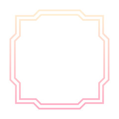 gradient abstract frame border
