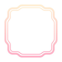 gradient abstract frame border
