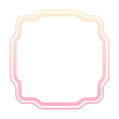 gradient abstract frame border
