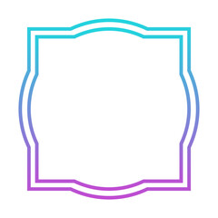 gradient abstract frame border
