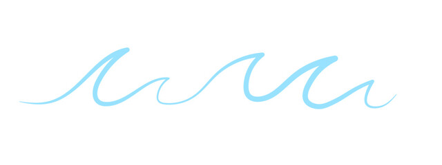 Obraz premium sea wave element 