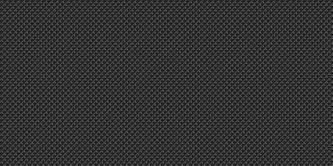 Dark black Geometric grid Carbon fiber background Modern dark abstract seamless texture