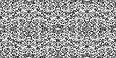Monochrome geometric grid Pixel Art background Modern black and white abstract mosaic texture