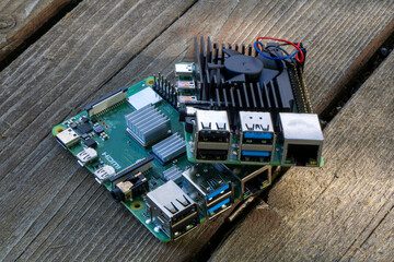 Mini computers used for artificial intelligence and computer science programming in micro form...