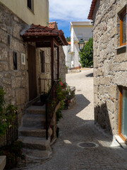 Stone houses of Sabugueiro hamlet, Serra da Estrela, Portugal