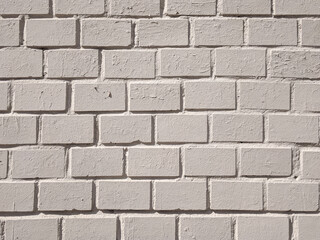 White brick wall texture