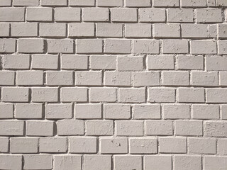 White brick wall texture