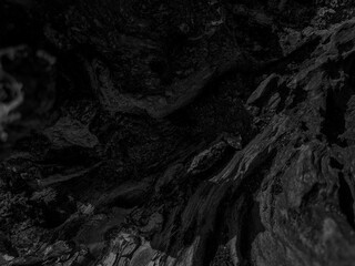Dark abstract black grunge texture