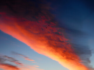 Fototapeta premium cloudy colourful vivid sky 6