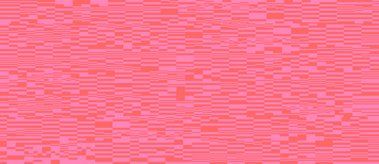 Pink vhs error. Vector seamless pattern. - 526835634