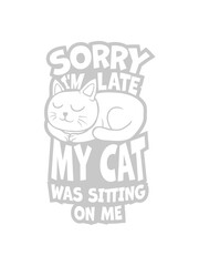 sorry cat was sitting 