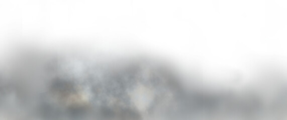 fog or smoke, transparent background 3d-illustration