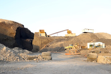 Madaba, Jordan  2022 : mineral extraction plant