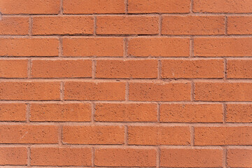 Modern bricks wall in England