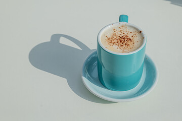 cup of cappuccino