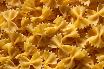 pasta in the form of bows