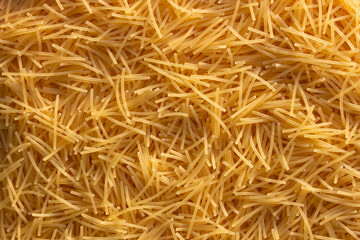 thin and long pasta. durum wheat