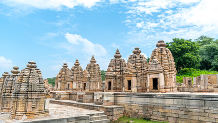 The Bateshwar Hindu temples are a group of nearly 200 sandstone temples in Morena, Madhya Pradesh, India