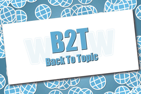 Internet Slang - B2T