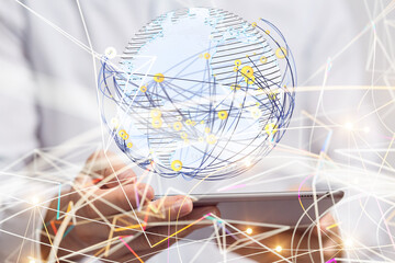 the 3d Global Network Of People.