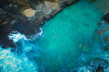 Hawaii hidden ocean cove