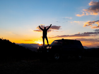 The success of reaching inaccessible places and peaks with an all-terrain vehicle