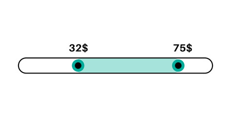 Price range filter